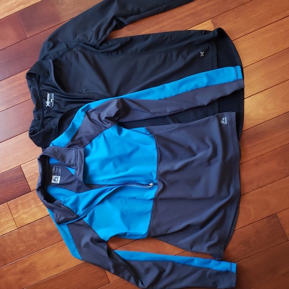 RBX Tops - 2 athletic 1/2 zip shirts, Women's Medium. RBX and Xersion brands